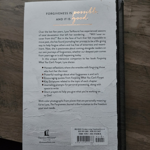 Forgiving What You Can't Forget & The Forgiveness Journal Book bundle - Picture 3 of 4